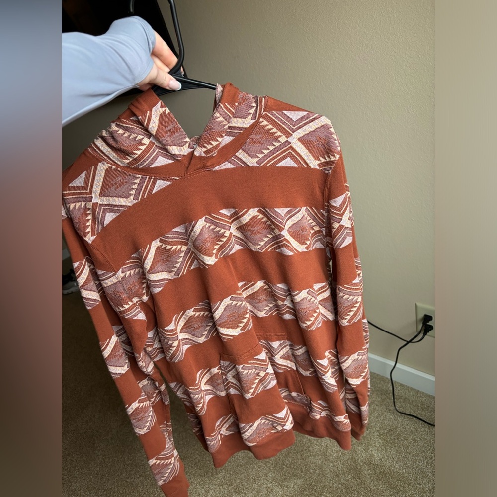 Rank45 Women's Sweatshirt Western Aztec